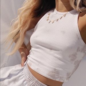 Tie dye crop top
